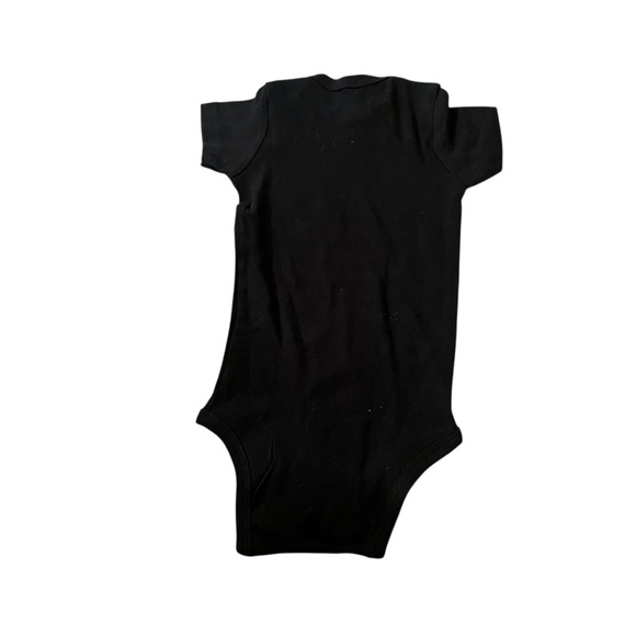 New! Black Baby Onesie with Fun Print Size 12M - Picture 2 of 2